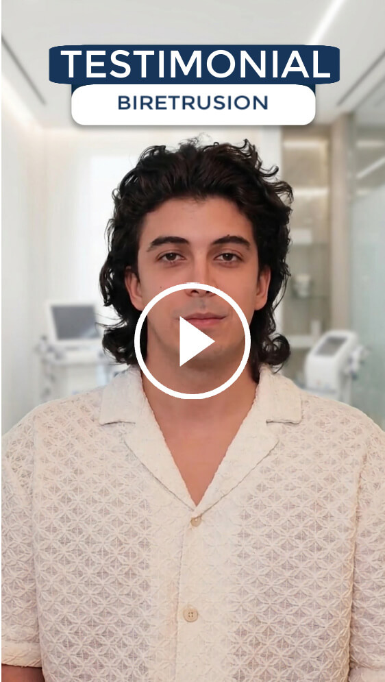 Portada del vídeo testimonio de Iván, paciente de cirugía ortognática con cirugía bimaxilar en Instituto Maxilofacial