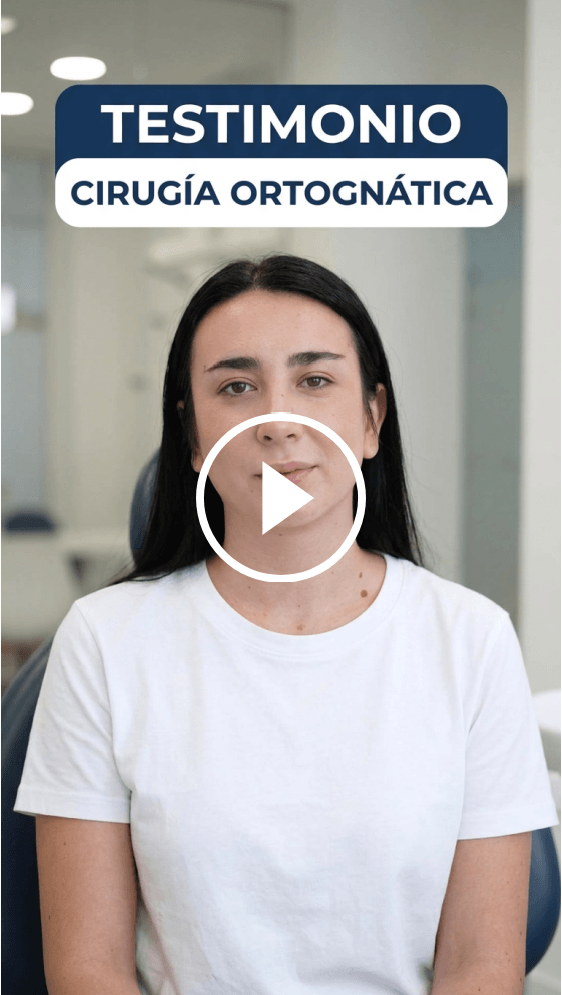 Portada del vídeo testimonio de Eli, paciente de cirugía ortognática con avance mandibular en Instituto Maxilofacial